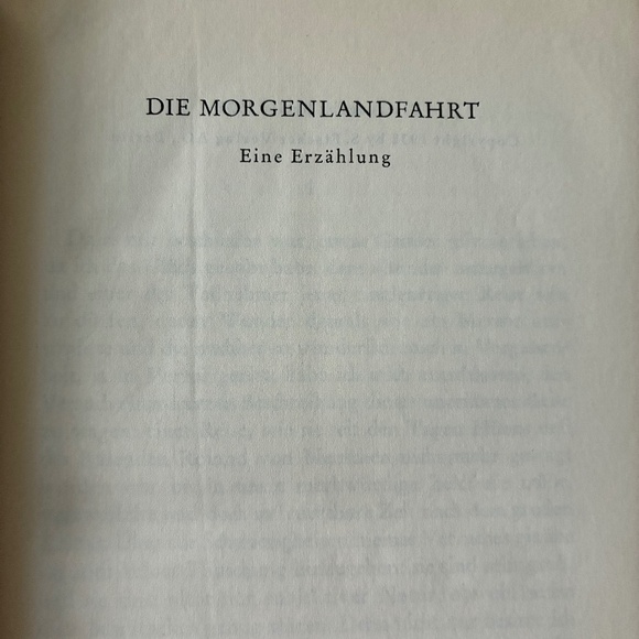Band 6: Die Morgenlandfahrt -- Das Glasperlenspiel es fehlt Band hard cover - Picture 7 of 15